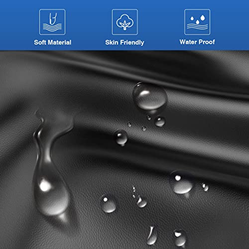 A-Premium Seat Cover Compatible with Chevrolet Avalanche Silverado Suburban Tahoe & GMC Sierra Yukon XL 1500 2500, 2007-2013, Front Driver Side, Ebony Black - Image 3