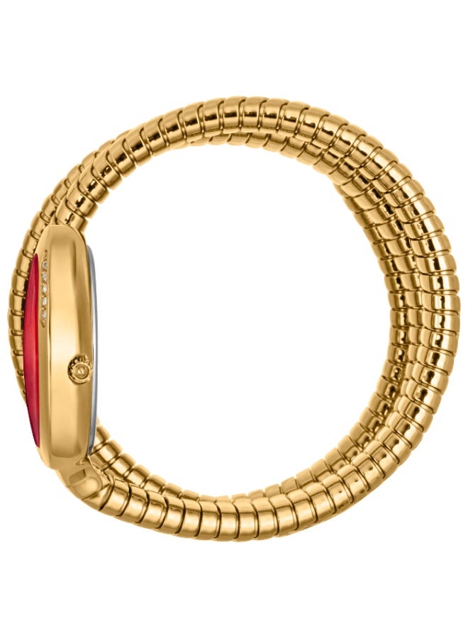 Just Cavalli Signature Snake Glam Evo 5 Doppio Women's Watch - Image 3