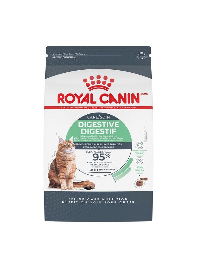 رويال كانين طعام القطط الجاف رويال كانين للعناية بالقطط من التغذية والعناية بالجهاز الهضمي، كيس 3 أرطال - Image 1