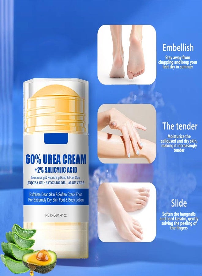 ZARICS Urea Cream 60 Percent for Feet Maximum Strength, Urea Foot Cream with 2% Salicylic Acid, Foot Lotion, Foot Callus Remover for Dry Cracked Heels, Hydrates & Softens Dry Skin for Exfoliates Dead Skin - Image 5