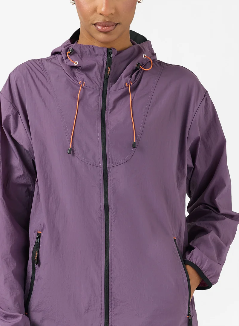 FRWD Hooded Longline Hiking Jacket