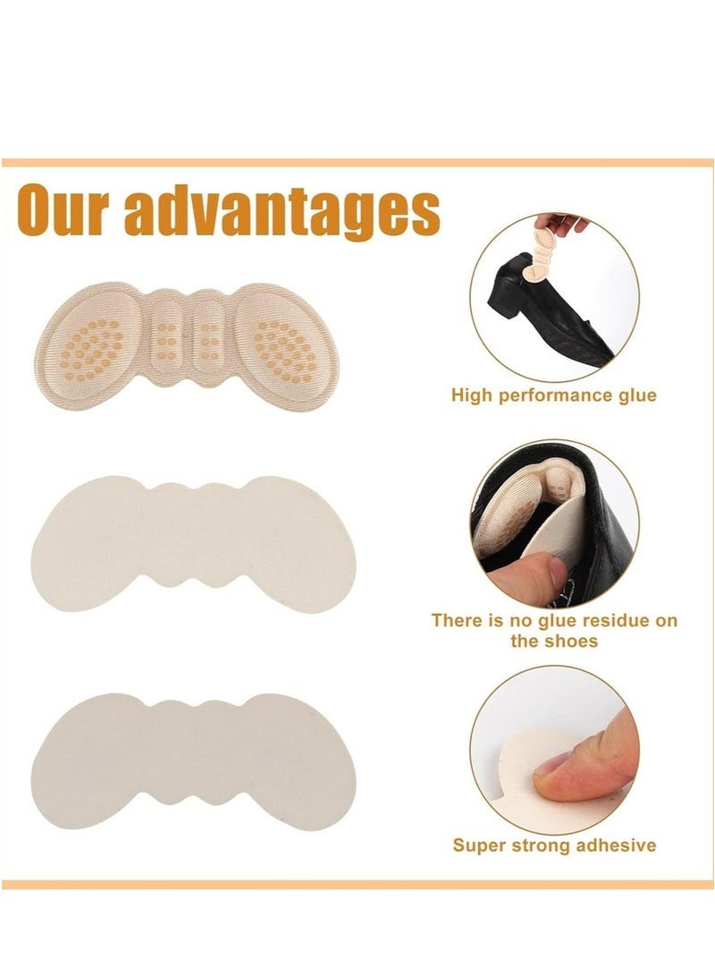 GIFT 4 Pairs Foam Heel Pads: Inserts for Loose Shoes, Cushions for High Heels, Protectors Against Slipping and Blisters - Image 5