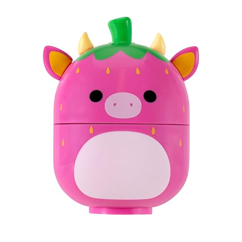 BLDR Squishmallows Buildable Figure Emily The Bat Bebe The Bluebird Cleary The Strawberry Cow Charles The Pickle Squishmallows Fans 6 0225 - Image 5