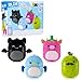BLDR Squishmallows Buildable Figure Emily The Bat Bebe The Bluebird Cleary The Strawberry Cow Charles The Pickle Squishmallows Fans 6 0225 - Image 2