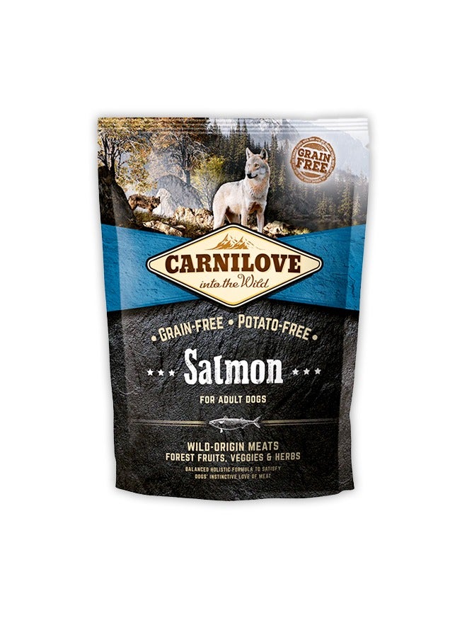 CARNILOVE Salmon For Adult Dogs - 1.5KG - Image 1