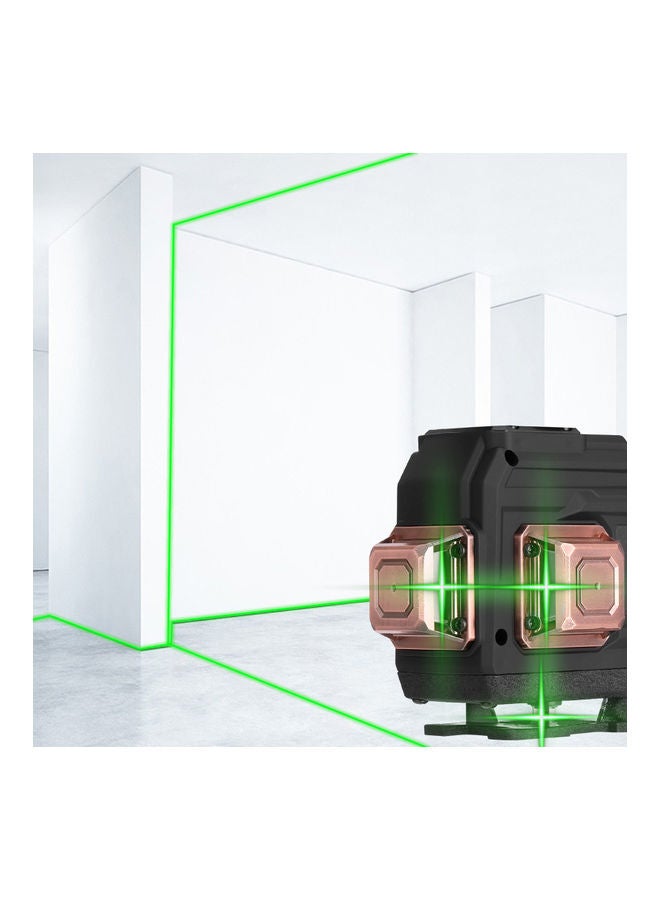 Multifunctional 3D 12 Lines Laser Level With Self-leveling Function Multicolour 34.10x13.7x28.9cm - Image 4
