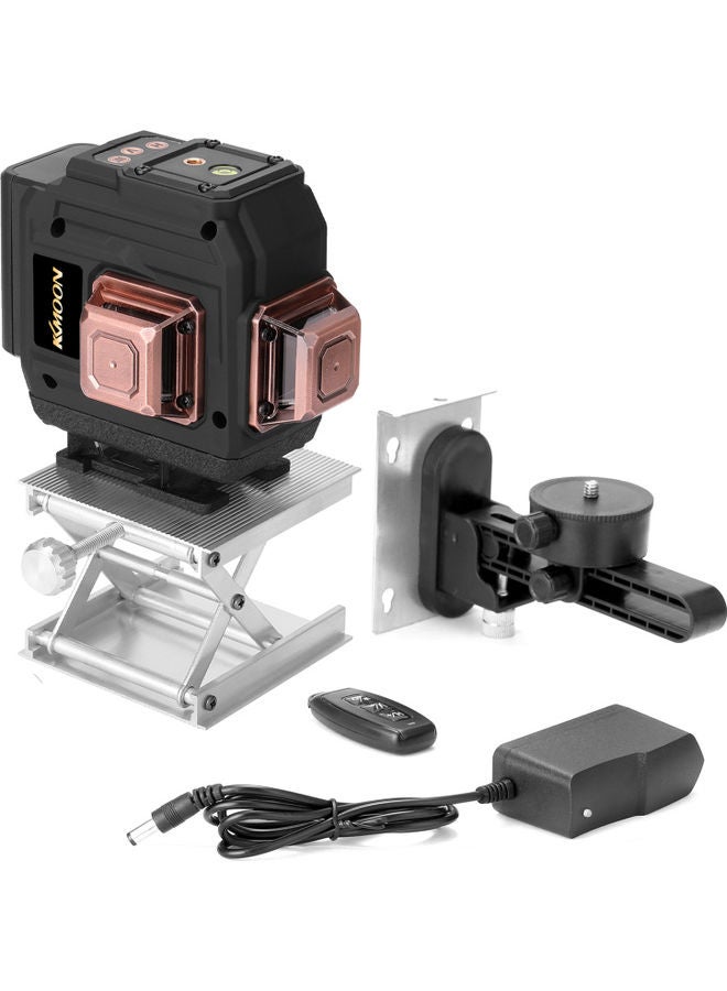 Multifunctional 3D 12 Lines Laser Level With Self-leveling Function Multicolour 34.10x13.7x28.9cm - Image 3