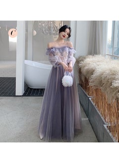 KUYING New Fashionable and Elegant Bridesmaid Dress  - Image 1