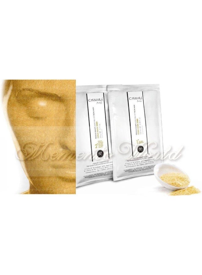 CASMARA Skin Sensations Treatment Gold Peel Off Mask Set of 2 Sessions - Image 2