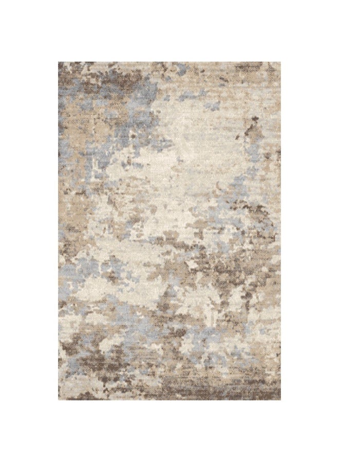 DANUBE HOME سجادة ساهارا الحديثة المتضررة | سجادات حديثة قابلة للغسل | سجادة منطقة من بولي بروبيلين + بوليستر | غطاء أرضي داخلي لغرفة المعيشة وغرفة الطعام وغرفة النوم 120X180 سم - متعددة الألوان