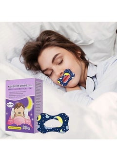 Generic Adult Sleep Patch Gentle Mouth Band Reduces Mouth Breathing Improves Nighttime Sleep and Provides Immediate Snoring Relief 30 Pieces  - Image 1