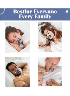 Generic Adult Sleep Patch Gentle Mouth Band Reduces Mouth Breathing Improves Nighttime Sleep and Provides Immediate Snoring Relief 30 Pieces  - Image 4