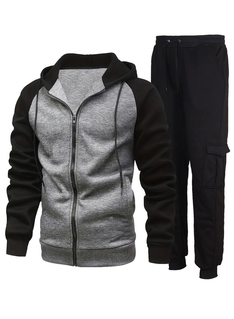 KUYING New Casual Sports Two-Piece Set
