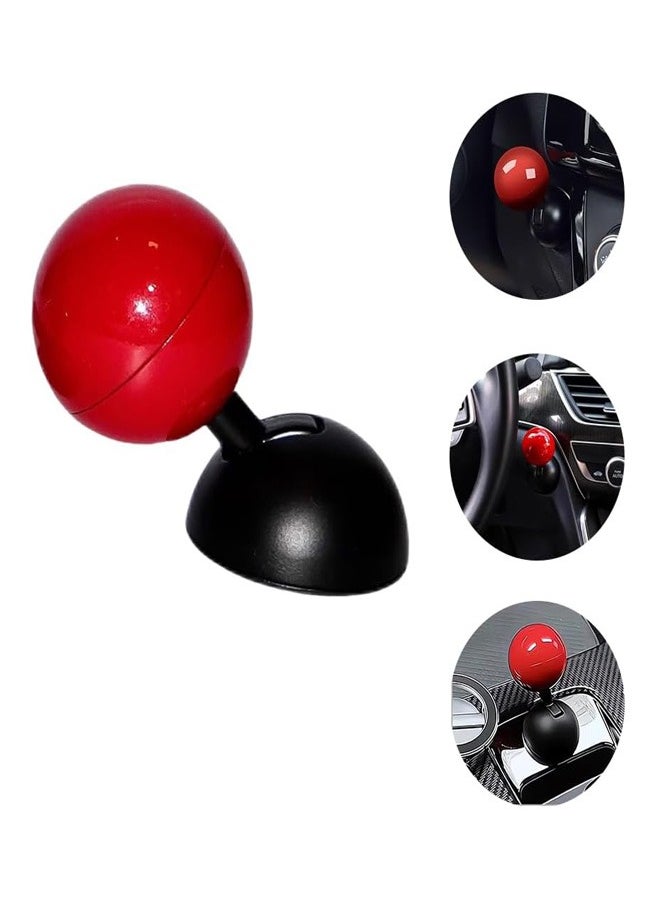 RATSAW Car Push to Start Button Rocker Car One Button Start Lever Car Engine Start Stop Button Joystick Starter Ball-bar Cover for Decorative Accessories Universal Size for Cars etc  - Image 1