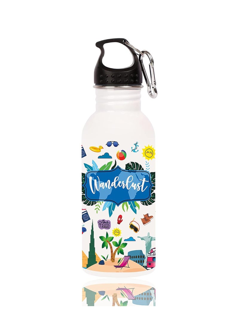 KnACK - KNACK COLOR CHANGING MAGIC BOTTLE STAINLESS STEEL 600 ML Multicolor (WANDERLUST) - Image 1