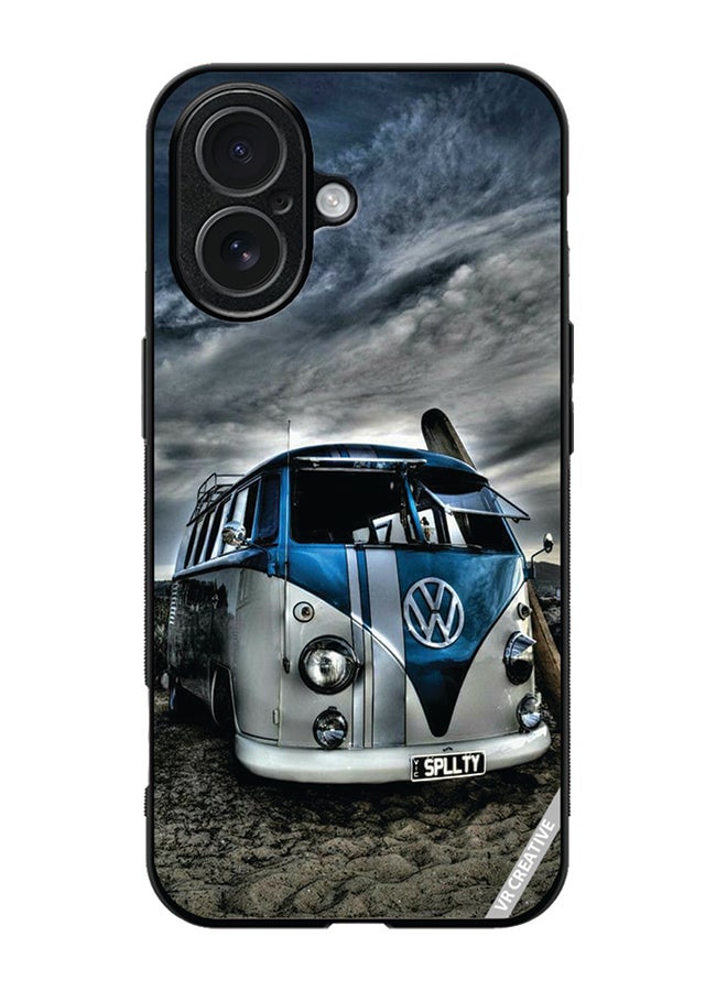 Protective Case Cover For Apple iPhone 17 Mini Bus Design Multicolour
