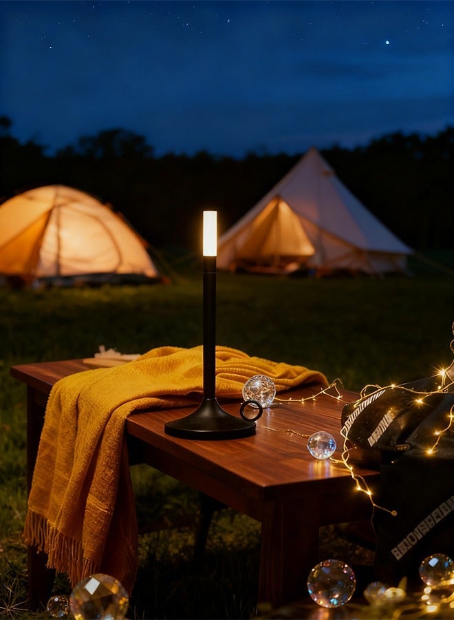 Sharpdo Type-C Rechargeable Retro LED Candle Lamp | Warm White Ambient Table Light for Home Decor - Image 2