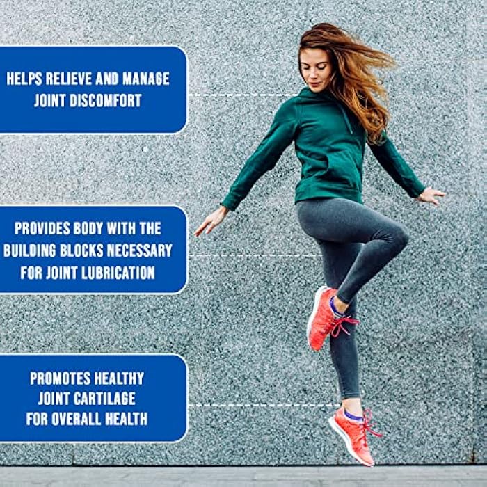 Wellgenix Osteogenix Advanced Joint Flex Formula (90 Ct) - Knee Supplement with Collagen II, Glucosamine, Chondroitin, MSM & HLA - Lubrication & Discomfort Support Tablets for Men & Women - Image 5