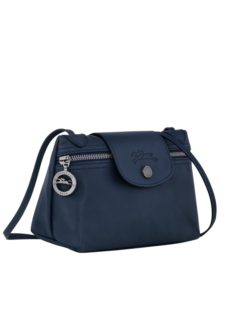 Longchamp Le Pliage Xtra Crossbody bag Navy - Leather  - Image 2