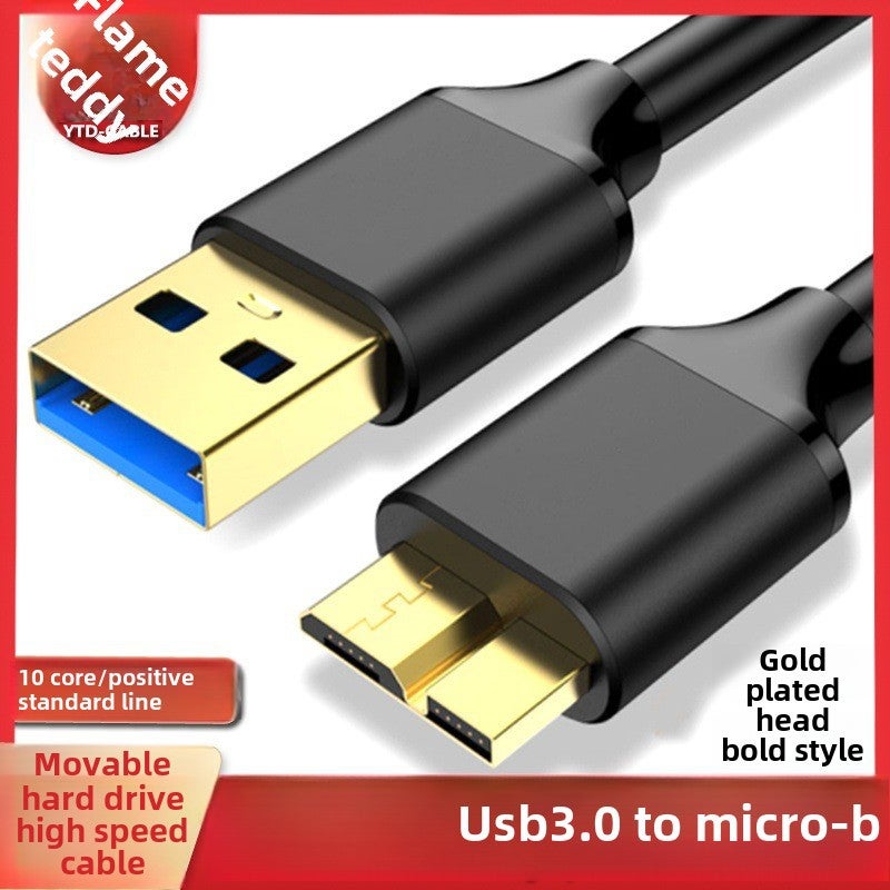 USB-C to Micro-B Cord Gold plated/USB3.0 to Micro-B 