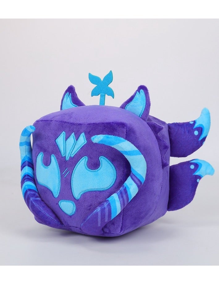 2 Pcs Roblox Blox Fruit Plush Toy Phoenix And Fox Box 15 Cm Gift For Fans Girls And Boys