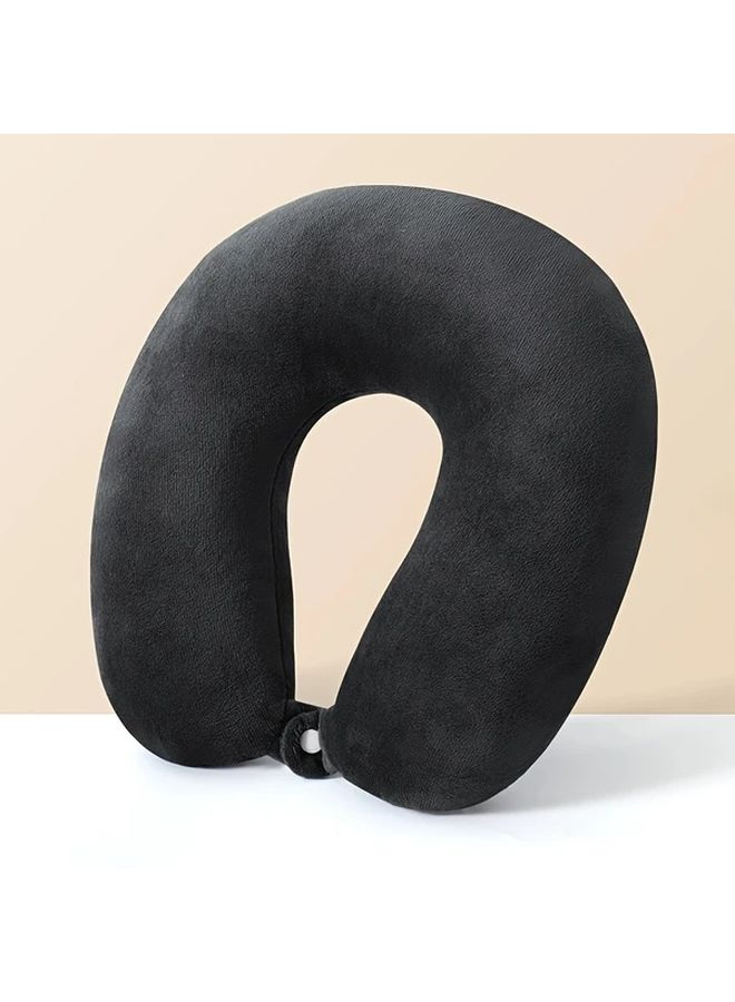 Royal Blue Ergonomic U Shaped Travel Neck Pillow Lightweight Portable For Adults - Image 4