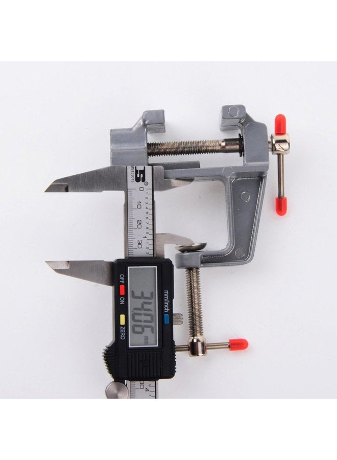 Sourcemall Mini Bench Vise Small Table Clamp Hobby Craft Repair Tool (Clamping Range: 0-1.2inch) - Image 5