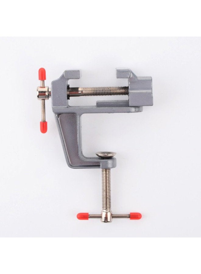 Sourcemall Mini Bench Vise Small Table Clamp Hobby Craft Repair Tool (Clamping Range: 0-1.2inch) - Image 2