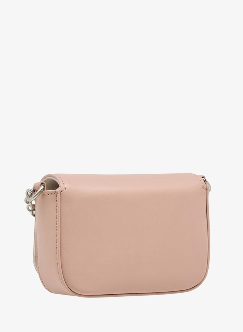 Flora Bella By Shoexpress Floral Accent Crossbody Bag with Chain Strap - Image 4