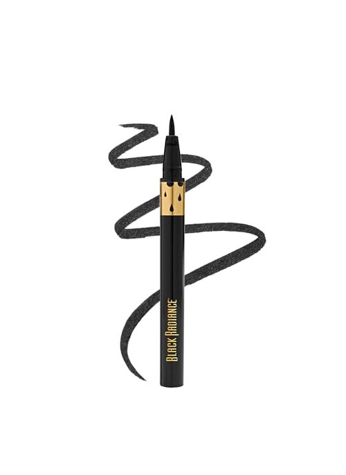 Black Radiance - Black Radiance Fine Line Waterproof Liquid Eyeliner Pen  Black Velvet - Image 1