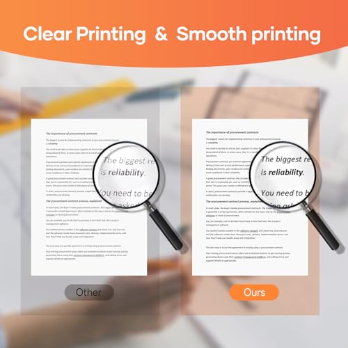 iDPRT 200 Sheets Folding Thermal Paper, US Letter 8.5 x 11 InchT hermal Papers, MT610PRO & MT888 Thermal Paper,Compatible with iDPRT/HPRT/PRT Portable Printer,Continual Feeding Folded Printing Paper - Image 4