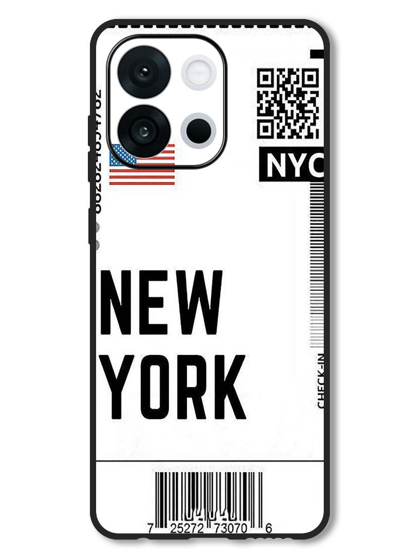 Theodor Case Compatible with OnePlus 13T 6.32 Inch Protection Shockproof Bumper Cover NYC - Image 1