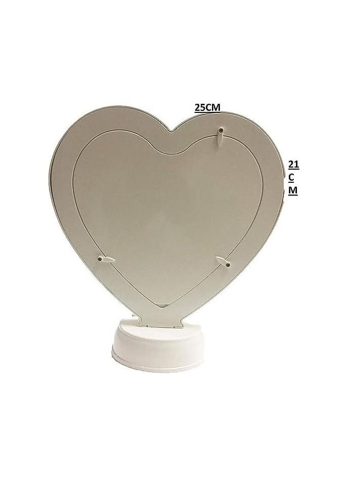 Heart Shape Magic Mirror