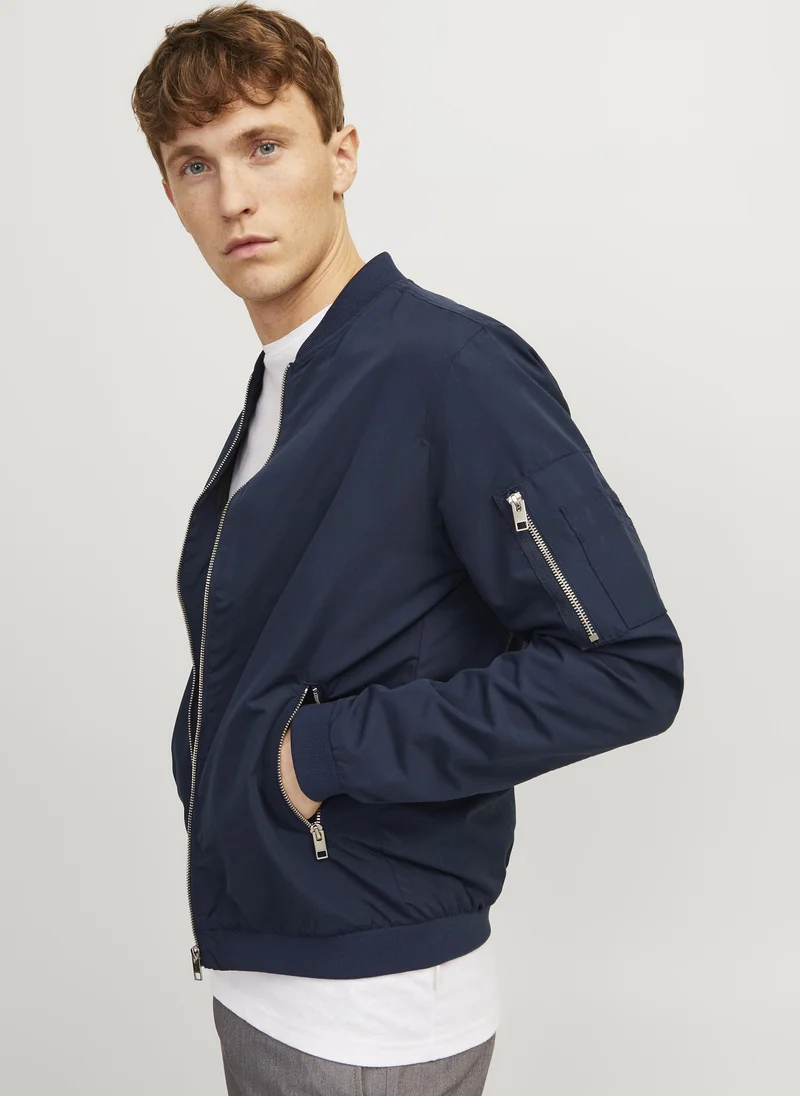 JACK & JONES  Casual Bomber Jacket for Men | Best Price UAE