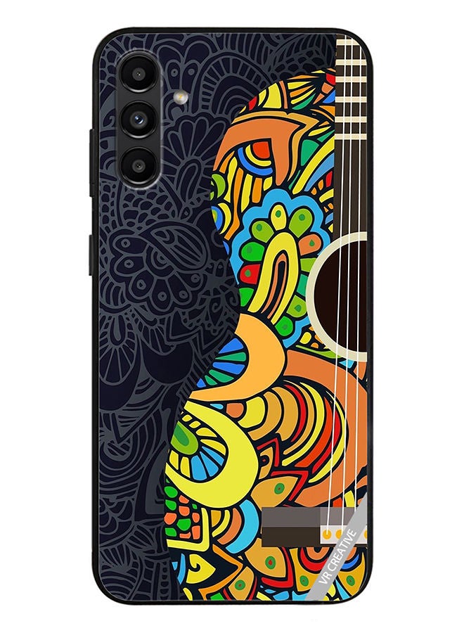 VR CREATIVE Protective Case Cover For Samsung Galaxy A13 5G Colorful Gittar Design Multicolour - Image 1