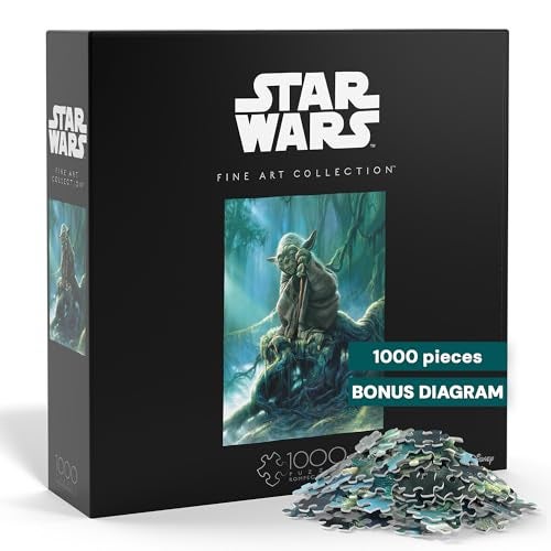 Buffalo Games Star Wars Yoda 1000 Piece Jigsaw Puzzle For Adults Challenging Puzzle Perfect for Game Nights Finished Size is 2675 x 1975 - Image 1