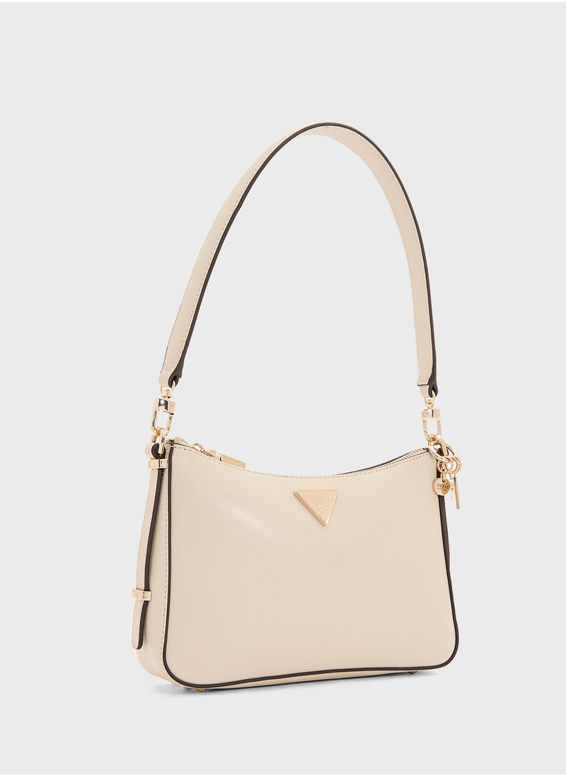 GUESS Daryna Top Zip Shoulder Bag  - Image 3