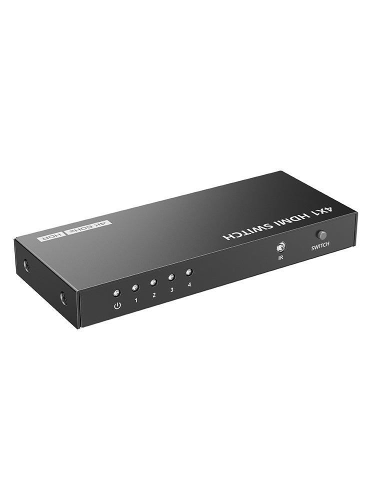 لينكينج سويتش HDMI 4×1 بدقة 4K@60Hz LKV401HDR-V3.0 - Image 1