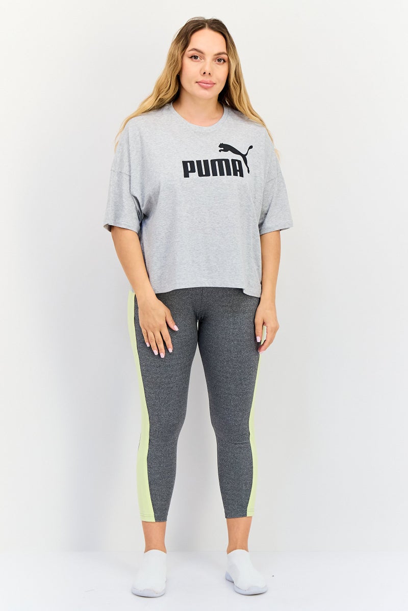 PUMA Women Sportswear Fit Short Sleeve Outdoor Top, Grey - Image 4