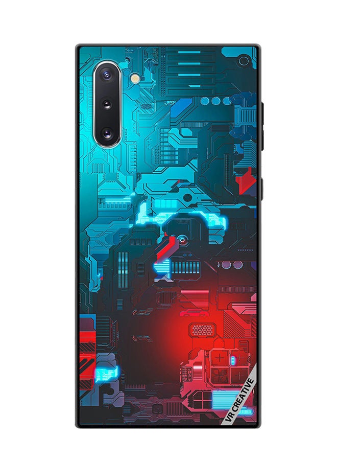 VR CREATIVE Protective Case Cover For Samsung Galaxy Note10 5G Tech M7 Design  Multicolour - Image 1