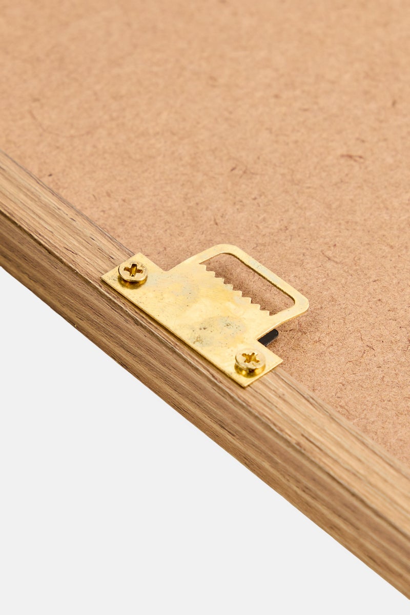 Muy Mucho Wooden Poster With Frame, Multicolor - Image 3