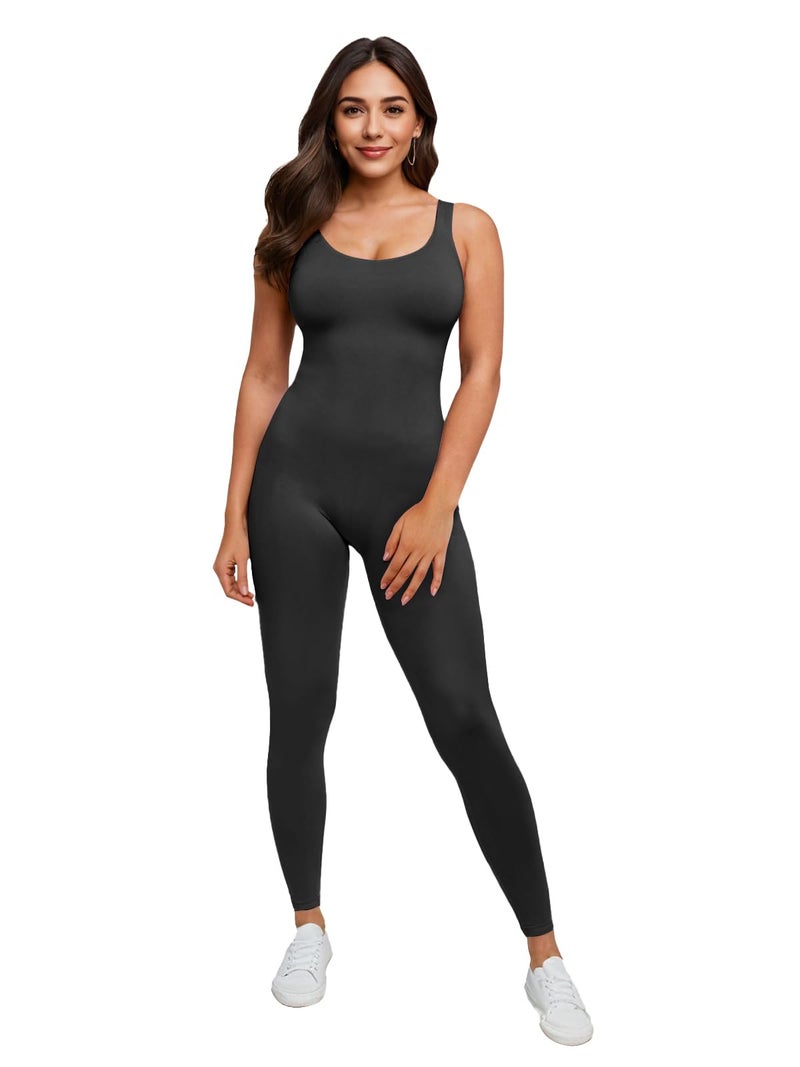 speerise Women Slimming Sleeveless Bodysuit Tank Leotard Jumpsuits Romper for Women, Girls for Gym, Yoga, Workout, Ballet - Image 1
