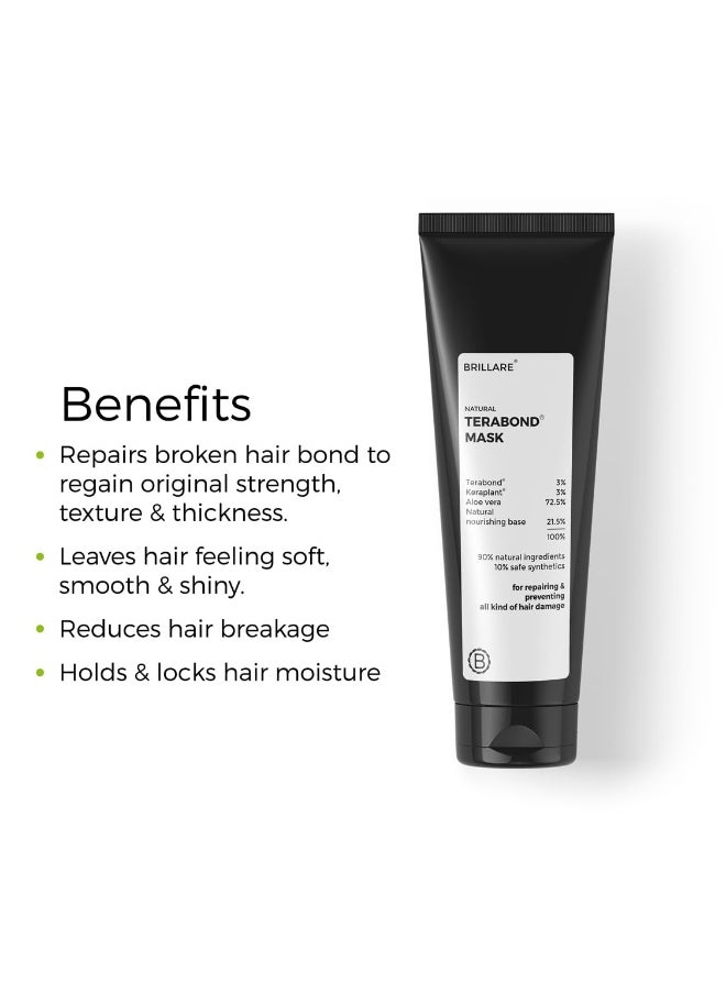 BRILLARE Terabond Mask Revitalize & Strengthen Hair with Advanced Bond Repair Formula for Ultimate Shine & Resilience  - Image 4