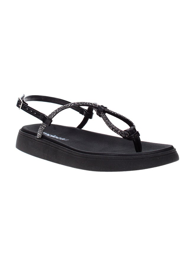 MOLECA Strappy Slip-On Flat Sandals - Image 5
