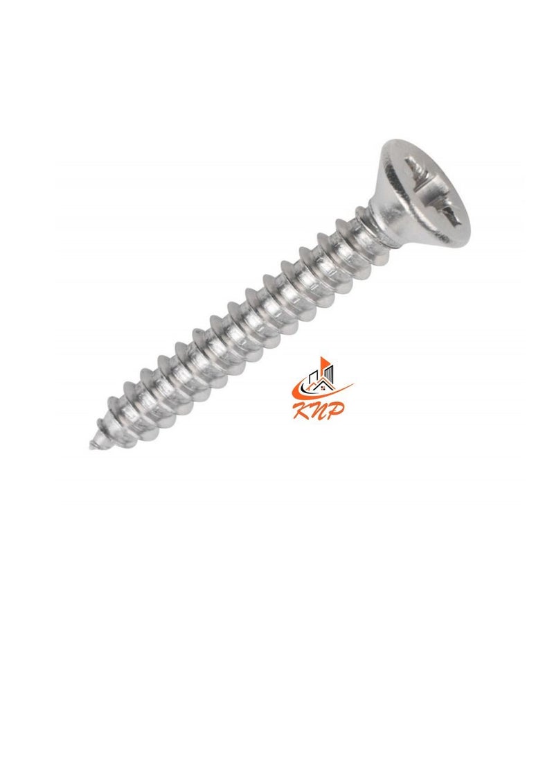 KNP - Self Tapping CSK Head Screw 10 X 2-1/2" - Image 1