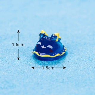 No. 4-Royal Blue Sea Hare about 1.8x1.6cm