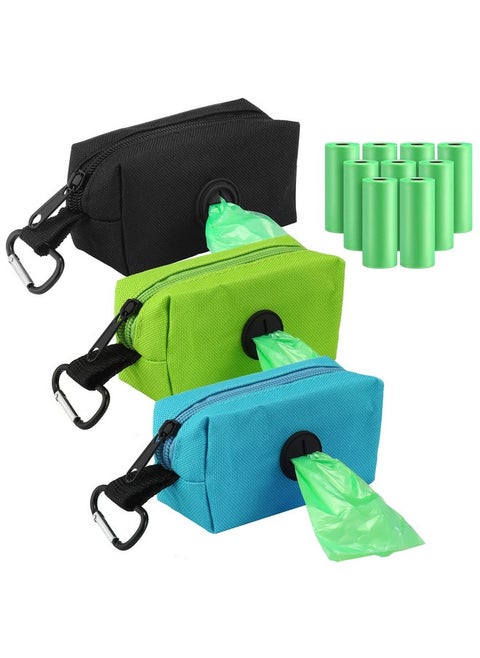 3 Pack Diaper Bag Dispenser Set Diaper Trash Bag Dispenser With 135 Counts Baby Diaper Disposal Bags Diaper Trash Bags With Hook For Newborn Helpful Baby Item Baby Gift