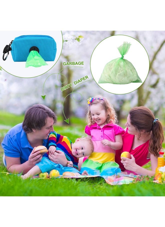 Dingion - 3 Pack Diaper Bag Dispenser Set Diaper Trash Bag Dispenser With 135 Counts Baby Diaper Disposal Bags Diaper Trash Bags With Hook For Newborn Helpful Baby Item Baby Gift - Image 1