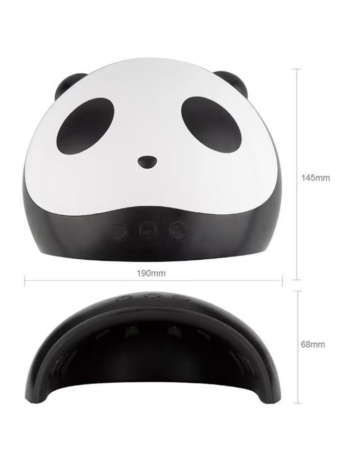ORiTi UV LED Lamp Panda Pattern Nail Polish Dryer White/Black - Image 4