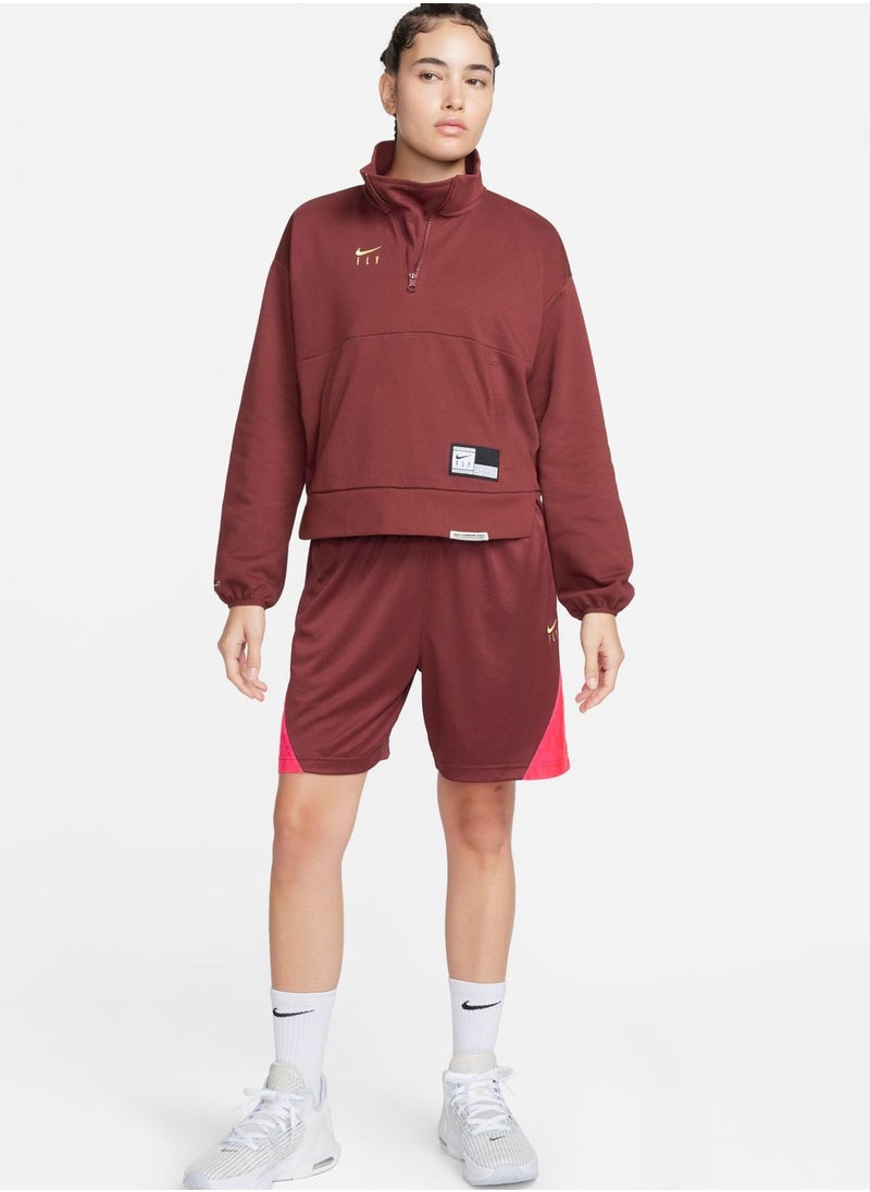 Nike - Swoosh Fly Novelty 1/4 Hoodie - Image 1